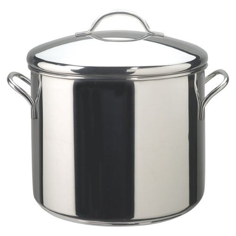 Farberware Classic Stainless Steel Covered Stockpot- 12-Quart